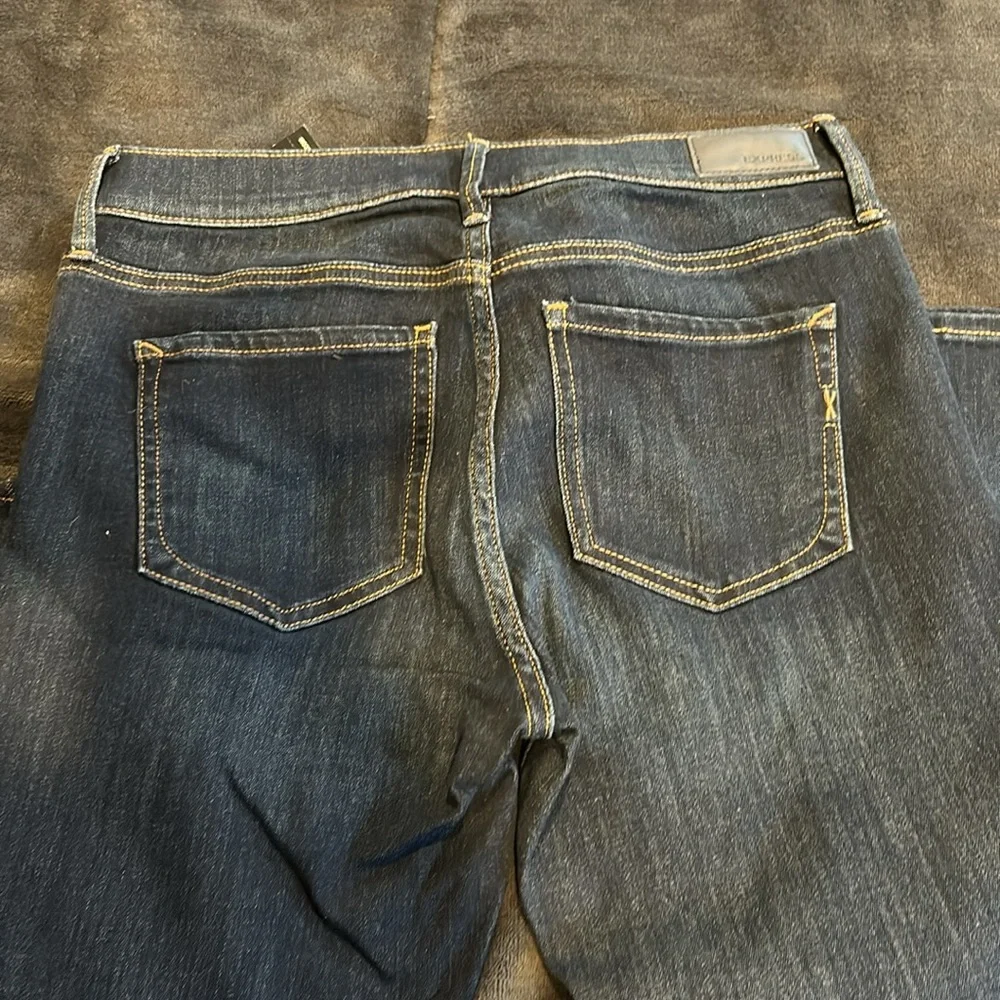 Dark Wash Mid Rise Legging - Picture 2 of 4
